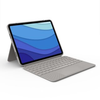 Logitech Combo Touch for iPad Pro 28cm 11Zoll 1st 2nd and 3rd generation - SAND - CENTRAL (DE)
