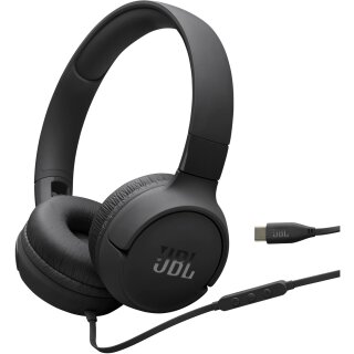 JBL Tune 520C, kabelgebundene On-Ear-Kopfhrer, schwarz