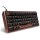Sharkoon Gaming Tastatur Skiller SGK50S4 Gen2 Wood schwarz