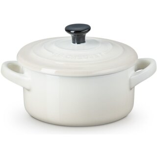 Le Creuset Mi­ni-Bräter 10cm, meringue