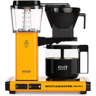 Moccamaster KBG Select Kaffeemaschine Yellow Pepper