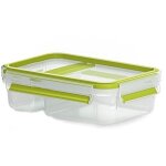 Emsa Lunch- und Snackbox mit praktischer Knick-Ecke und...