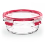 Emsa N10403 Clip & Close Glas Frischhaltedose rund...