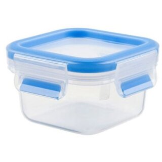 Emsa 508535 Clip & Close Aufbewahrungs-Dose. transparent (6er Pack)