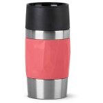 Emsa TRAVEL MUG Compact Thermobecher (koralle/edelstahl,...