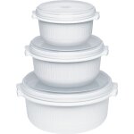 Emsa Mikrowellentpfe-Set MICRO FAMILY. 3-teilig.