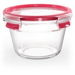 Emsa N10404 Clip & Close Glas Frischhaltedose rund...
