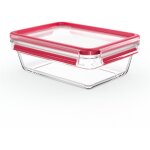 Emsa N10410 Clip & Close Glas Frischhaltedose 1.3 L...