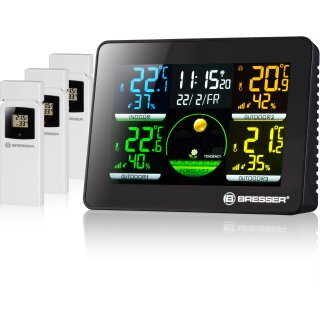 Bresser Thermo-/Hygrometer Quadro NLX