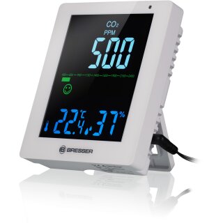 Bresser CO Luftqualittsmonitor weiss