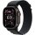 Apple Watch Ultra 3 Titanium Cellular 49mm Schwarz (Alpine Loop schwarz) Medium