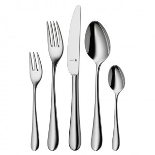 WMF 1140916340 Besteck-Set 30-teilig Merit Cromargan protect