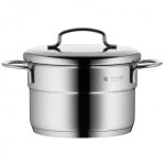 WMF 0714776040 Mini Kochtopf. klein 14cm. Metalldeckel....