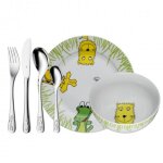 WMF 1280029964 Safari Kinder Geschirrset 6-teilig
