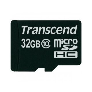CARD 32GB Transcend Premium MicroSDHC 10MB/s