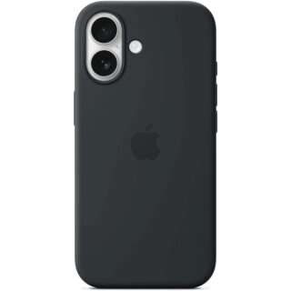 Silicone Case MagSafe iPhone 17 schwarz