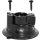 3,3 Diameter Suction Cup Base m. Twist Lock