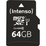 microSD-Card Class10 UHS-I 64GB Speicherkarte