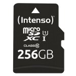 microSD-Card Class10 UHS-I 256GB Speicherkarte