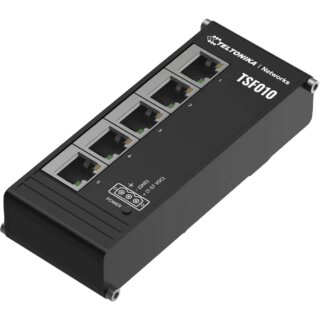 TSF010 Flat Industrial Switch 5 x 100 Ports