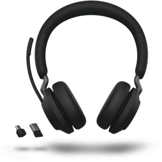 Evolve2 65 Stereo MS-Teams USB-A schwarz inkl. Lad