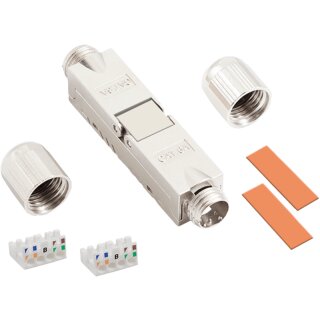 Kabelverbinder Cat. 6A geschirmt Schraubzugentlast