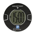 Park elektronische Parkscheibe schwarz