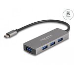 DELOCK 4 Port USB 3.2 Gen 1 Hub mit USB Type-C Anschluss...