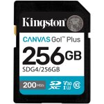 CARD KINGSTON 256GB XC Canvas Go Plus Gen4 200MB/s C10...