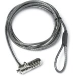 Dicota Security Cable T-Lock, combination, 3x7mm slot