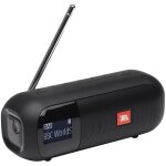 JBL Tuner 2 Radiorekorder in Schwarz Tragbarer Bluetooth...
