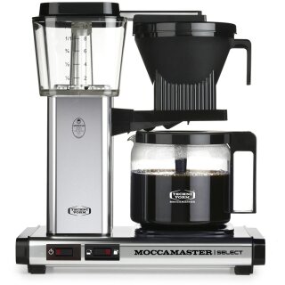 Moccamaster KBG Select Kaffeemaschine Polished Silver