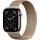 Apple Watch S11 Titan Gold Cellular 42mm (Milanaise Armband gold)