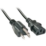 LINDY IEC-Netzkabel US-Netzstecker Kpl 18AWG USA 3 Pin 2m