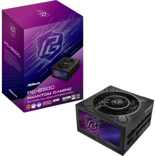 850W ASRock Phantom Gaming PG-850G 850W ATX 80+ Gold black retail