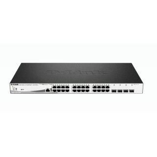 28P D-Link DGS-1210-28MP PoE+ M RM
