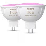 Philips Hue White & Color Ambiance MR16 LED Lampe...