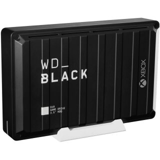 2,5" WD BLACK D10 GAME DRIVE FOR XBOX 12TB USB 3.2 8,9cm 3,5Zoll Black RTL