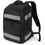DICOTA Backpack REFLECTIVE 32-38 litre black