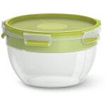 Emsa N1060700 Clip & Go Salatbox rund mit Einsatz und...