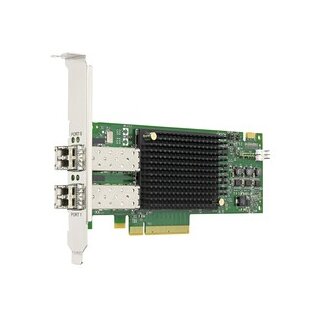 RAID Broadcom LPe32000 Serie Emulex G6 Netzwerkkarte Fiber Channel Adapter Dual-Port SFP+ 28 Gbit LP LPE32002