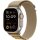 Apple Watch Ultra 2 (2024) LTE 49mm Natural Titanium Case with Alpine Loop M - Almond