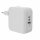 TARGUS TRAVEL CHARGER WHITE