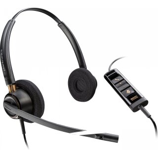 HP Poly Headset EncorePro 525-M binaural USB-A & USB-C Teams
