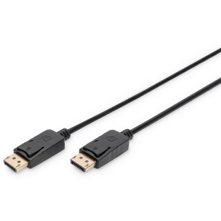 DIGITUS DisplayPort Anschlusskabel 3m FullHD schwarz