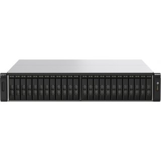 QNAP TS-h2490FU-7232P-64G 24-Bay all-flash NAS AMD EPYC 7232P NVMe Gen3x4 64GB RAM 2x2.5GbE LAN 2x25GbE SFP28