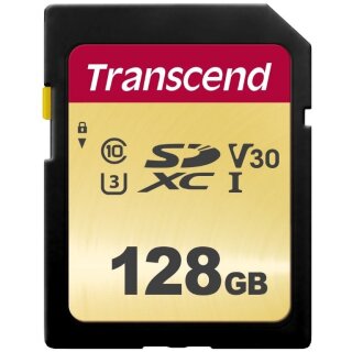 CARD Card 128GB Transcend SDXC SDC500S 95/60 MB/s
