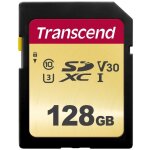 CARD Card 128GB Transcend SDXC SDC500S 95/60 MB/s