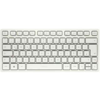 Cherry Keyboard KW 7100 MINI [DE] white/milk BT