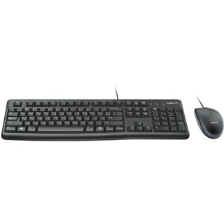 Logitech Desktop MK120 [FR] Black/noir